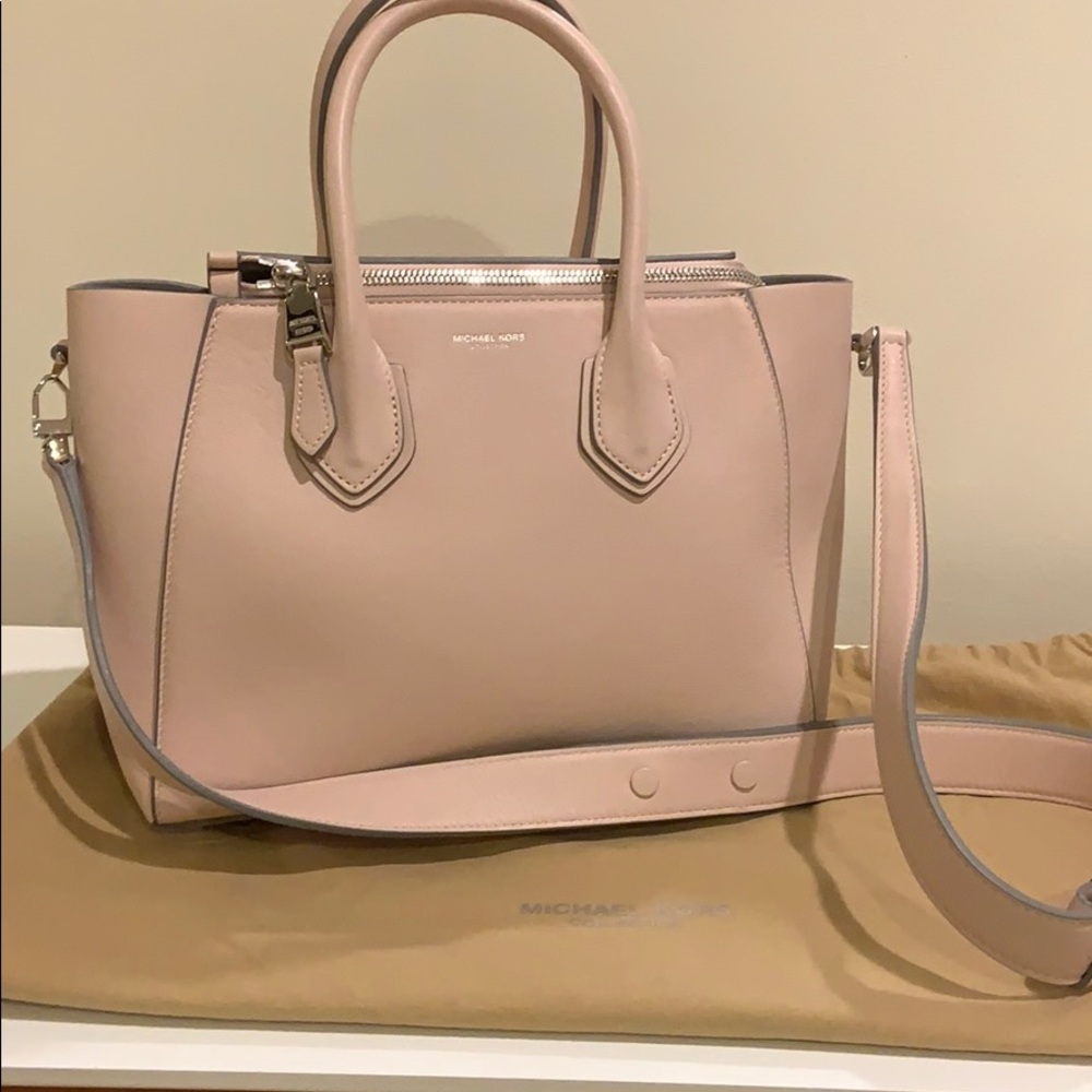 MKC Baby Pink Helena Small Satchel